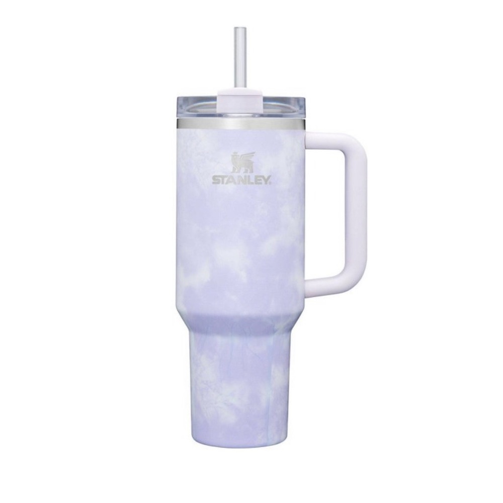 Stanley 40oz Stainless Steel H2.0 FlowState Quencher Tumbler - Wisteria Tie Dye